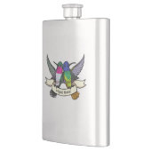 魔法の蜜かわいいハチドリのホールディングリボン フラスク (左)