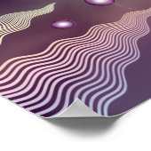 魔法の蝶のポスター |ウォールアート – 大 ポスター (角)