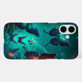 魔法の蝶の森 グローフォンケース Case-Mate iPhoneケース (裏面 (横))