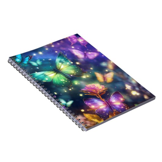 魔法の蝶ファンタジー ノートブック (右側)