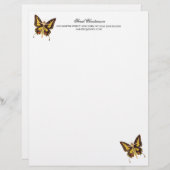 魔法の蝶レターヘッド レターヘッド (正面/裏面)