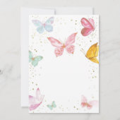 魔法の蝶誕生日招待2025 招待状 (裏面)