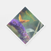 魔法の蝶 スタンダードランチョンナプキン (角)