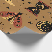 魔法の要素を使ったシームレスな模様 ラッピングペーパー (角)