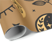 魔法の要素を使ったシームレスな模様 ラッピングペーパー (ロールコーナー)