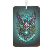 魔法の要素を持つフクロウ カーエアーフレッシュナー (裏面)