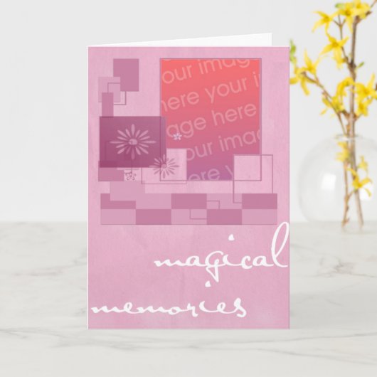 魔法の記憶 カード (黄色い花)