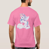 魔法の誕生日パーティーに最適なメンズTシャツ Tシャツ (裏面)
