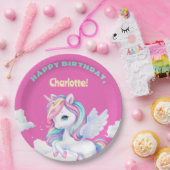 魔法の誕生日パーティーに紙皿 ペーパープレート (パーティー)