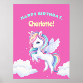 魔法の誕生日パーティーのポスター。 ポスター