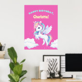 魔法の誕生日パーティーのポスター。 ポスター (ホームオフィス)