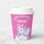 魔法の誕生日パーティー用の紙コップ 紙コップ (裏面)