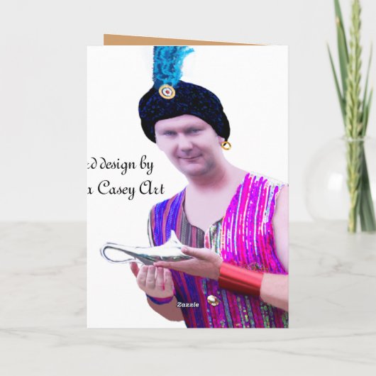 魔法の誕生日 カード (裏面)