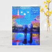 魔法の誕生日 カード (黄色い花)