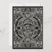 魔法の誕生日 招待状 (裏面)