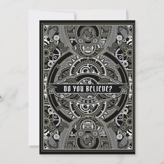 魔法の誕生日 招待状 (裏面)