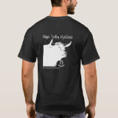 魔法の谷の高地 Tシャツ (裏面)
