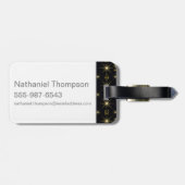 魔法の象徴の柄 ラゲッジタグ (裏面横)