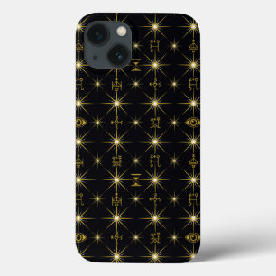 魔法の象徴の柄 iPhone 13ケース