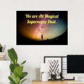 魔法の超新生ダストポスター ポスター (ホームオフィス)