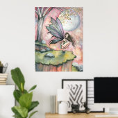 魔法の足掛かり妖精のポスター ポスター (ホームオフィス)