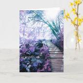 魔法の道 カード (黄色い花)