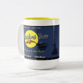 魔法の醸造物のコーヒーがあって下さい ツートーンマグカップ (正面左)