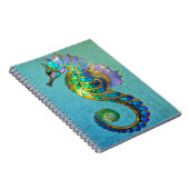 魔法の金ゴールド金箔シーホースジャーナル ノートブック (右側)