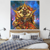 魔法の金星 キャンバスプリント (インサイチュ (寝室))