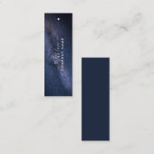 魔法の銀河系ギフトラベル スキニー名刺 (正面/裏面)