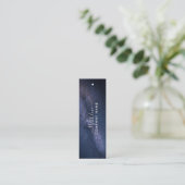 魔法の銀河系ギフトラベル スキニー名刺 (スタンド正面)