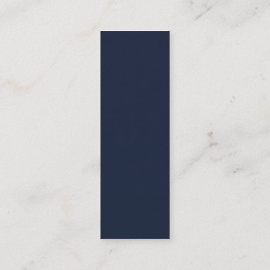 魔法の銀河系ギフトラベル スキニー名刺 (裏面)