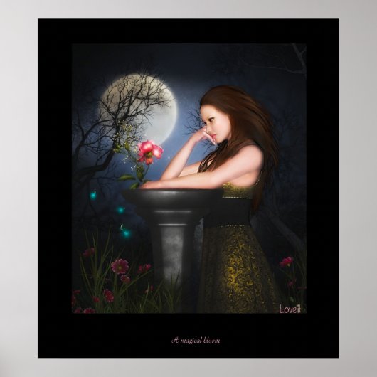 魔法の開花 ポスター (正面)