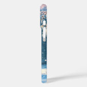 魔法の降雪バレリーナ冬のポーズアート Case-Mate iPhoneケース (裏面 / 左)