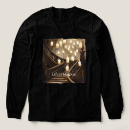 魔法の階段のキャンドル トライブレンドTシャツ