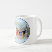 魔法の雪だるま コーヒーマグカップ (正面右)