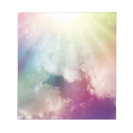 魔法の雲 ノートパッド