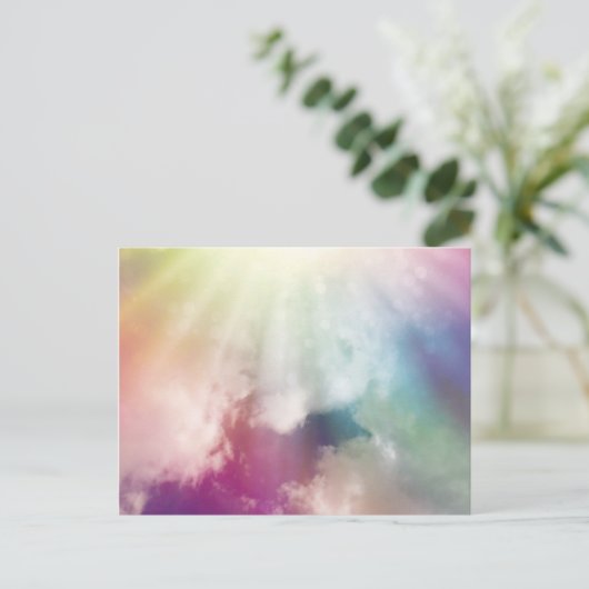 魔法の雲 ポストカード (スタンド正面)