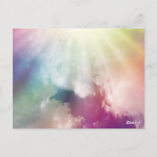 魔法の雲 ポストカード (裏面)