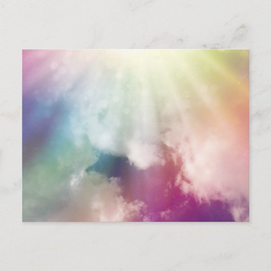 魔法の雲 ポストカード (正面)