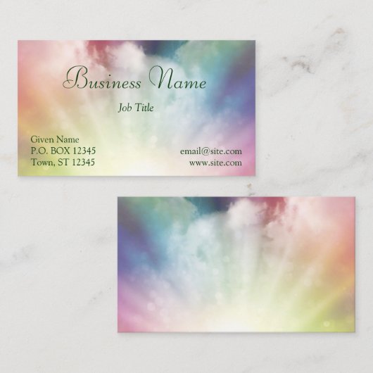 魔法の雲 名刺 (正面/裏面)