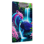 魔法の風景の滝と花2 クリップボード (右)