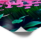 魔法の風景の滝と花2 ポスター (コーナー)