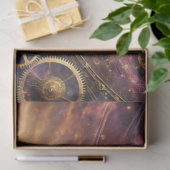 魔法の風景スチームパンクキャットコズミックデコムページ 薄葉紙 (ギフト)