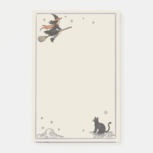 魔法の飛行 四六判(101.6×152.4mm)メモ ポストイット (正面)