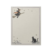 魔法の飛行 無地 8.5" x 11" ノートパッド (回転)