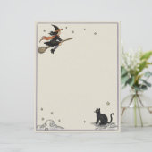 魔法の飛行 無地 8.5" x 11" 紙シート (スタンド正面)