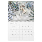 『魔法の馬のカレンダー』 カレンダー (2月 2026)