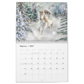 『魔法の馬のカレンダー』 カレンダー (2月 2027)