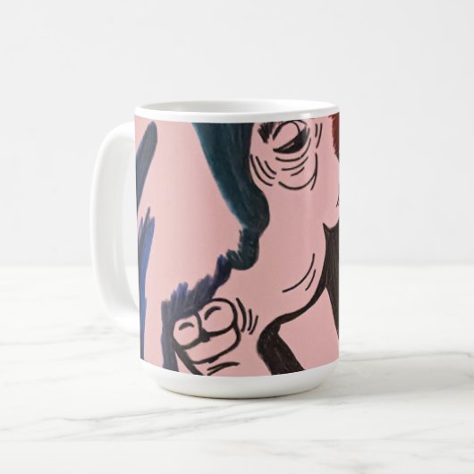 魔法の馬マグ コーヒーマグカップ (正面左)